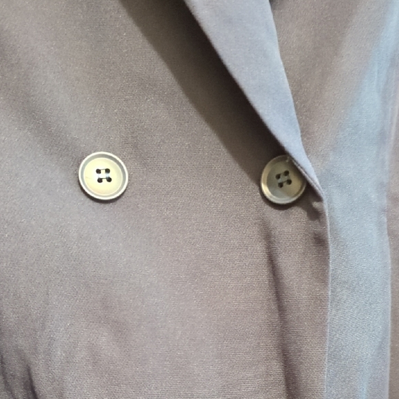 SHEIN Navy Blazer with Lace Sleeves And Matching Pants - Picture 5 of 7